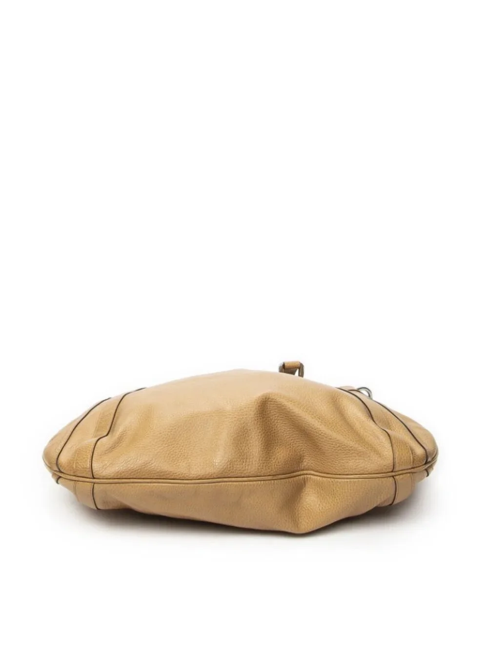 Gucci Convertible Tote Bag Tan Grain Calfskin Leather